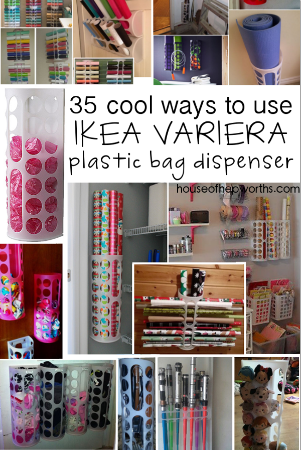 35 uses for IKEA's VARIERA plastic bag dispenser - House of Hepworths